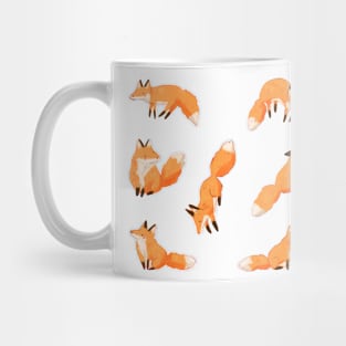 Cute foxes pattern Mug